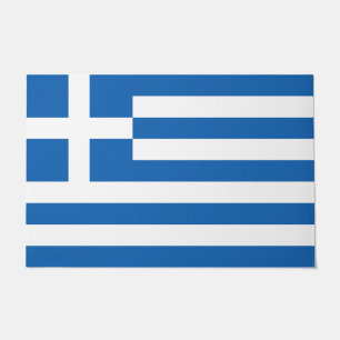 Griechenland-Flagge Fußmatte