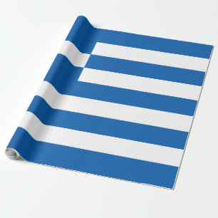 Griechenland-Flagge Geschenkpapier
