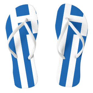 Griechenland Flagge griechisches Patriotikum Flip Flops