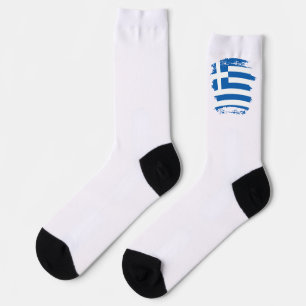 Griechenland-Flagge Socken