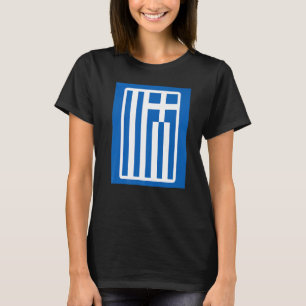 Griechenland-Flagge Souvenir Erbe Reise T-Shirt