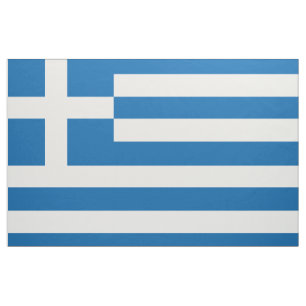 Griechenland-Flagge Stoff