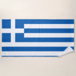Griechenland-Flagge  Strandtuch<br><div class="desc">Griechenland Flagge Strandtuch</div>