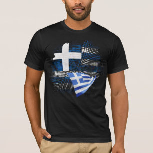 Griechenland-Flagge T-Shirt