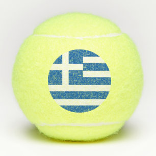 Griechenland-Flagge Tennisbälle