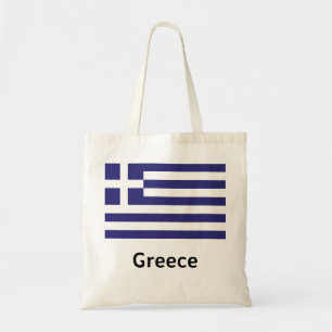 Griechenland-Flagge Tragetasche