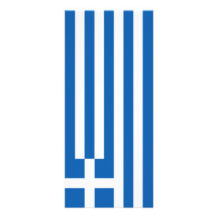 Griechenland-Flagge Werbekarte