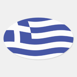 Griechenland Flaggen Aufkleber