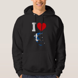 Griechenland Flaggen Griechenland I Liebe Griechen Hoodie