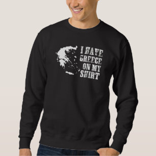 Griechenland Flaggenplan für Frauen Sweatshirt