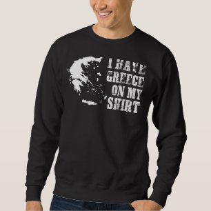 Griechenland Flaggenplan für Frauen Sweatshirt