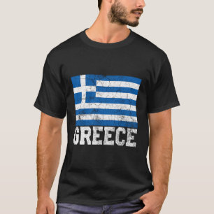 Griechenland Flaggenpriester Familie Roots Nationa T-Shirt