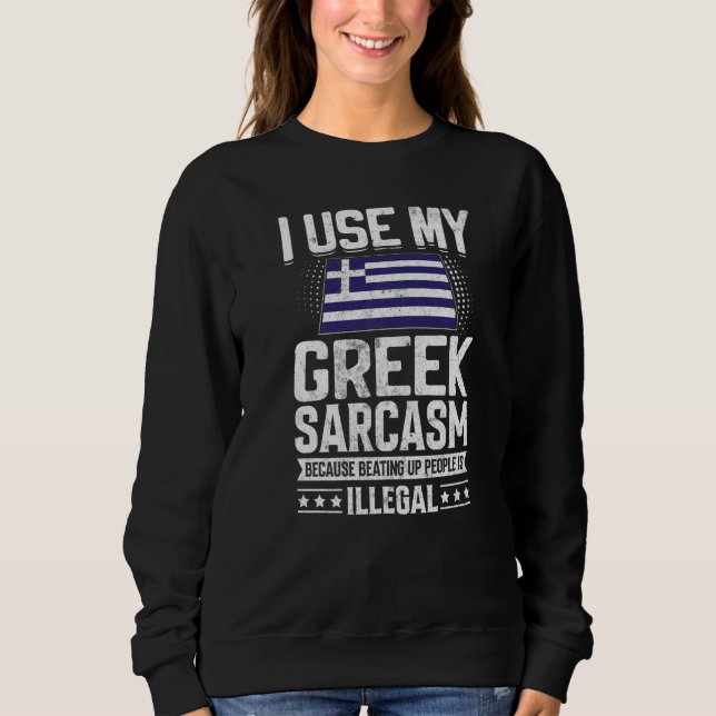 Griechenland - Flaggenstaaten für Griechen - Männe Sweatshirt (Vorderseite)