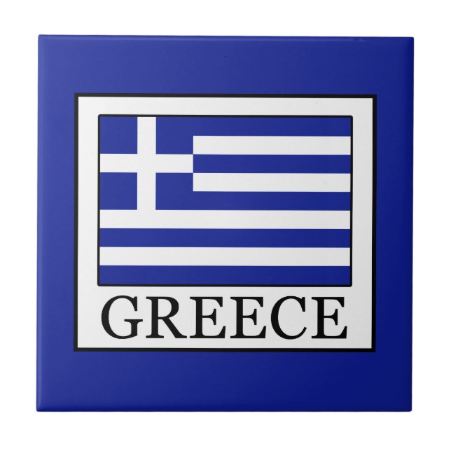 Griechenland Fliese (Vorderseite)