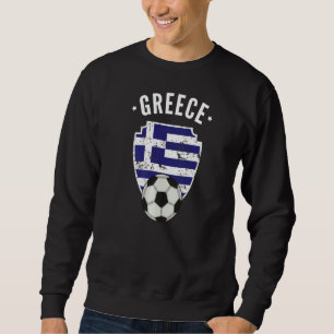 Griechenland Fußball Griechenland Flaggenflag Grie Sweatshirt