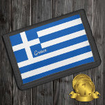 Griechenland - Geldbörse, Patriot der griechischen Trifold Geldbörse<br><div class="desc">WALLETS: Griechenland & Griechische Fahne Mode - Liebe mein Land,  Väter Tag,  Feriengeschenke,  Patrioten / Sportfans</div>