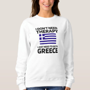 Griechenland Gift griechisches Erbe Hellas griechi Sweatshirt