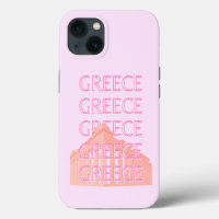 Griechenland, griechische Kunst, Pastel Travel Art