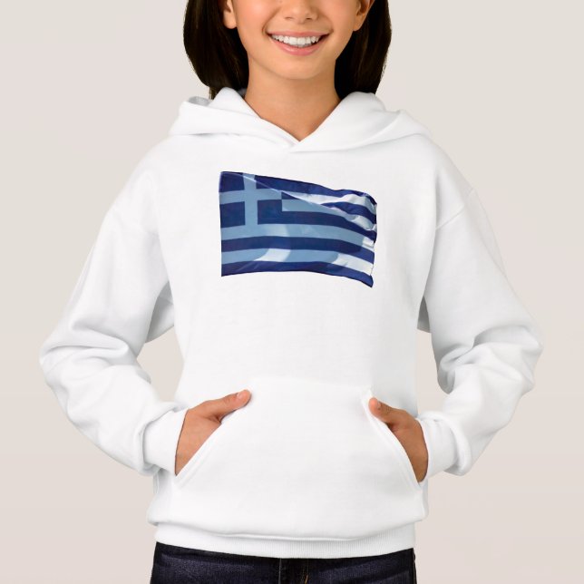 Griechenland Hoodie (Vorderseite)
