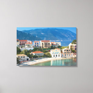 GRIECHENLAND, Ionische Inseln, KEFALONIA, Assos: 2 Leinwanddruck