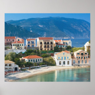GRIECHENLAND, Ionische Inseln, KEFALONIA, Assos: 2 Poster