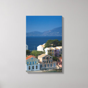 GRIECHENLAND, Ionische Inseln, KEFALONIA, Assos: Leinwanddruck