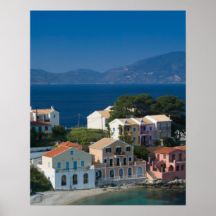 GRIECHENLAND, Ionische Inseln, KEFALONIA, Assos: Poster