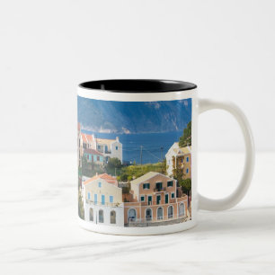 GRIECHENLAND, Ionische Inseln, KEFALONIEN, Assos:2 Zweifarbige Tasse