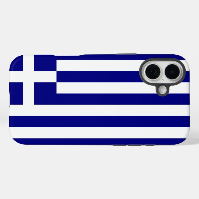 Griechenland iPhone 16 Plus Hülle (Rückseite (Horizontal))