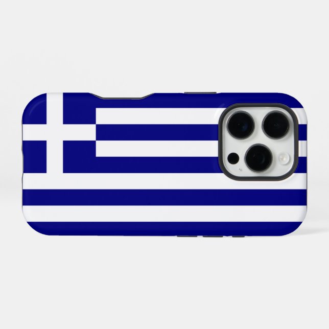 Griechenland iPhone 16 Pro Hülle (Rückseite (Horizontal))