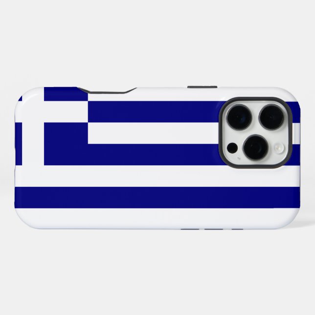 Griechenland iPhone 16 Pro Max Hülle (Rückseite (Horizontal))
