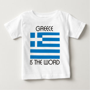 Griechenland ist das Wort Baby T-shirt