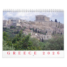 Griechenland Kalender 2026
