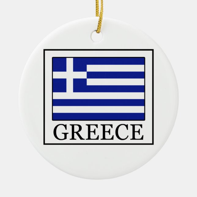 Griechenland Keramik Ornament (Vorne)