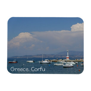 Griechenland, Korfu, AltLeuchtturm, Magnet