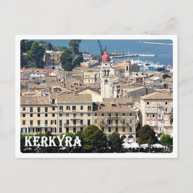 Griechenland - Korfu - Kerkyra - Postkarte (Vorderseite)