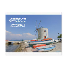 Griechenland Korfu Postcard