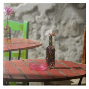 GRIECHENLAND, KRETA, Provinz Hania, Hania: Bunt Fliese