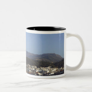GRIECHENLAND, KRETA, Provinz Rethymno, Rethymno: Zweifarbige Tasse