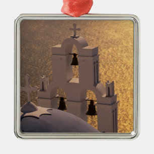 Griechenland, Kykladen, Santorin, Thira, Silbernes Ornament