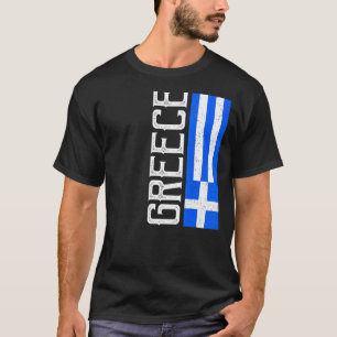 Griechenland: Land unterstützt griechische Flagge T-Shirt