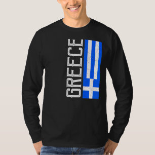 Griechenland: Land unterstützt griechische Flagge T-Shirt