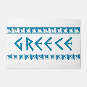 Griechenland-Landnationstextnamensymbol-Grieche Fußmatte