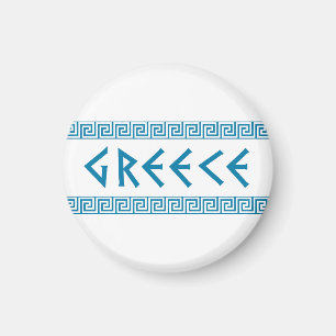 Griechenland-Landnationstextnamensymbol-Grieche Magnet