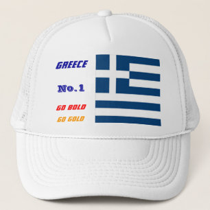 Griechenland Olympia Hut Truckerkappe