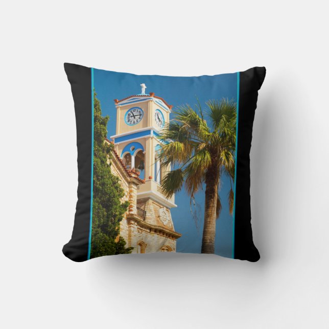 Griechenland - orthodoxe griechische Kirche mit Pa Kissen (Vorderseite)
