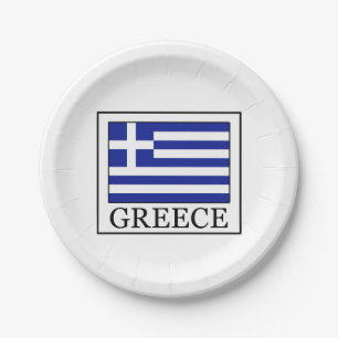 Griechenland Pappteller