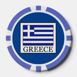 Griechenland Pokerchips