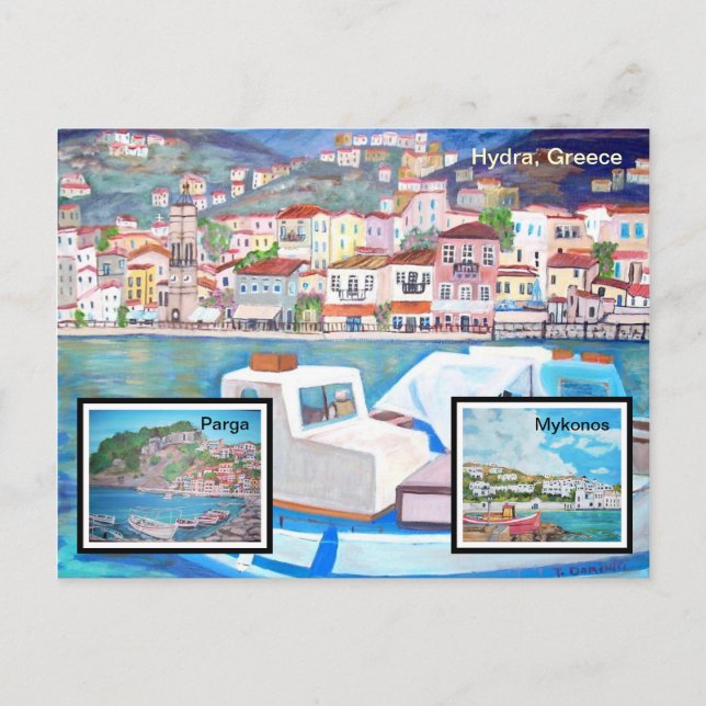 Griechenland - Postkarte (Vorderseite)