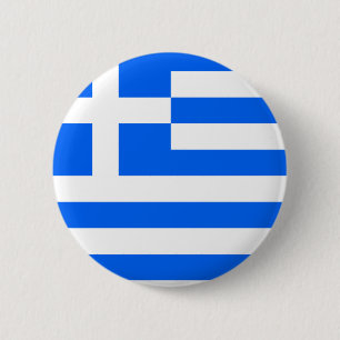 Griechenland-Qualitäts-Flagge Button